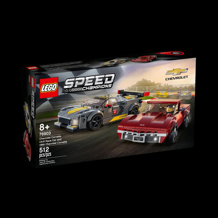 lego box of Chevy Corvette speed champs 76903