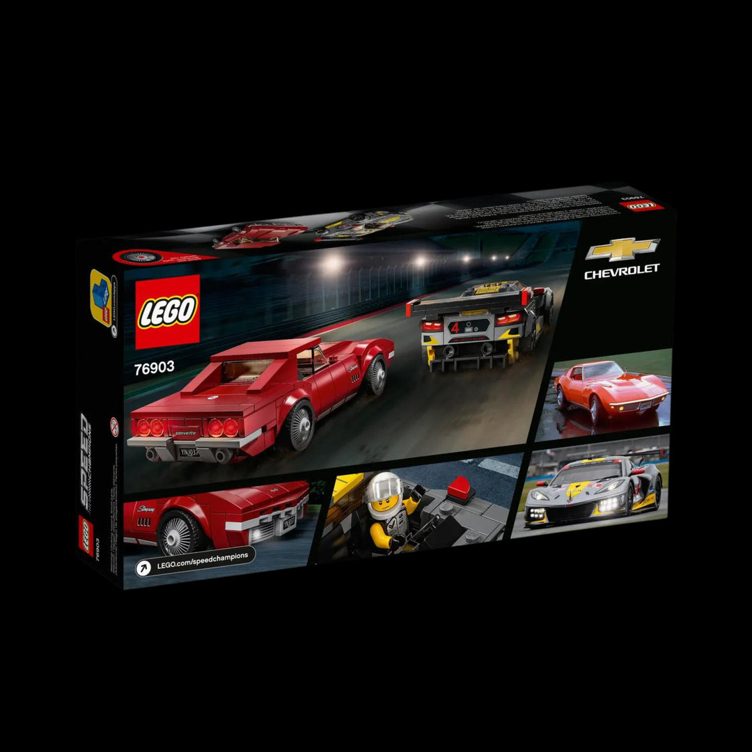 lego box of Chevy Corvette speed champs 76903