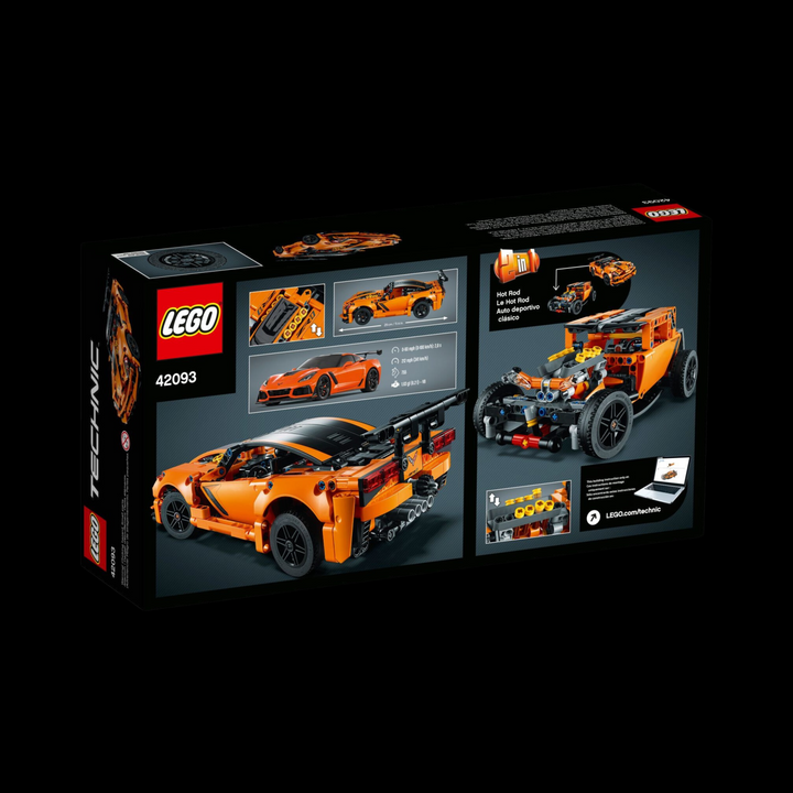 Lego box of Chevy corvette ZR1 42093