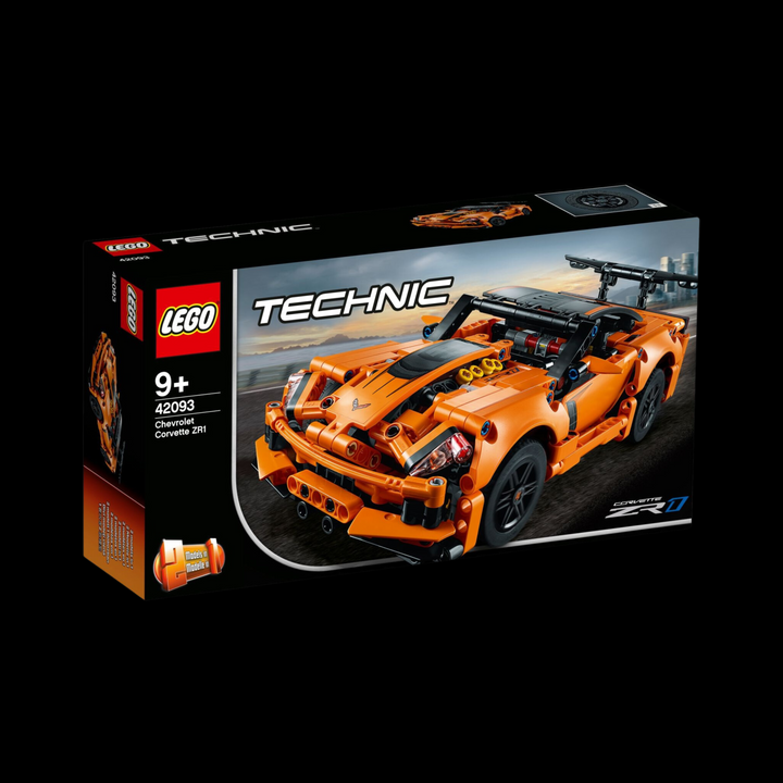 Lego box of Chevy corvette ZR1 42093