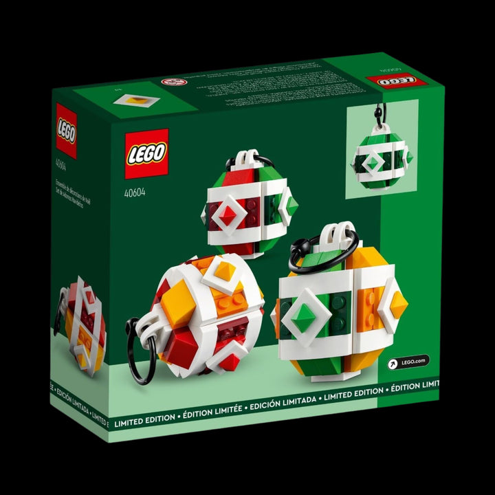 lego box of Christmas Decor Set 40604