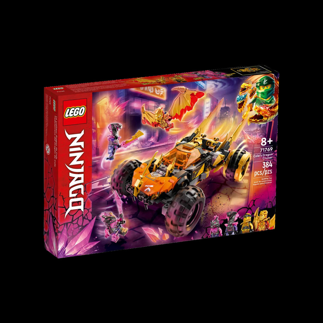 lego box of Cole's Dragon Cruiser 71769