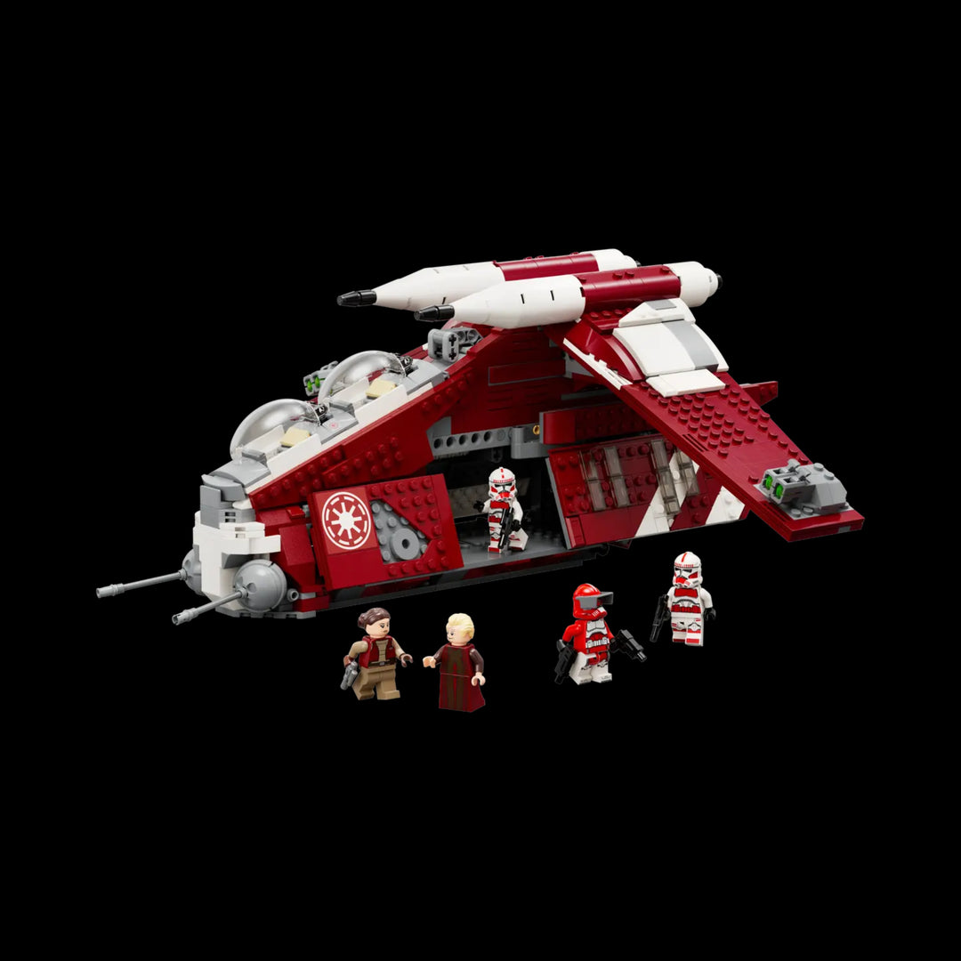 Fully assembel Coruscant Guard Gunship™ 75354 with all elements 