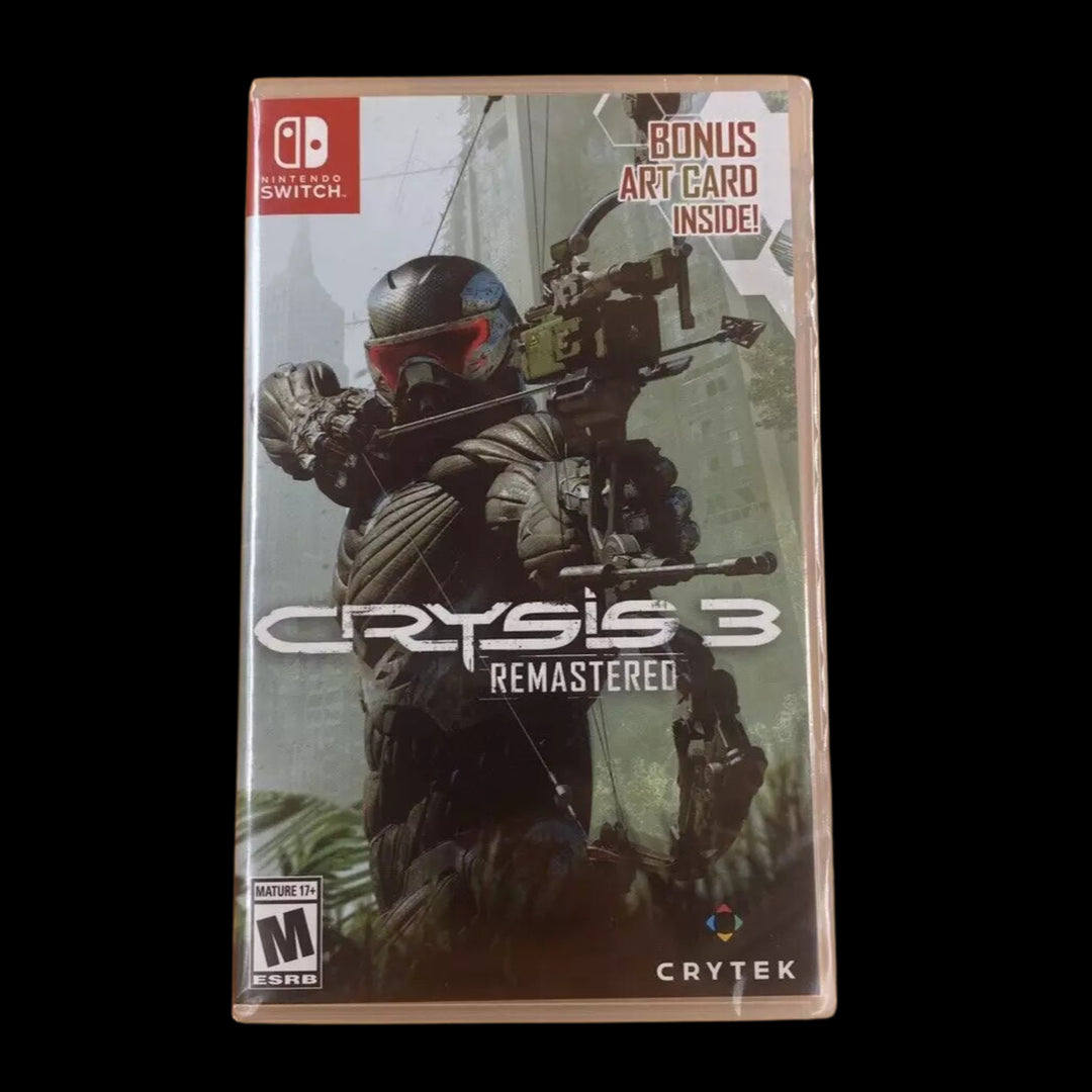 Front side of Crysis 3 Remastered (NSW)