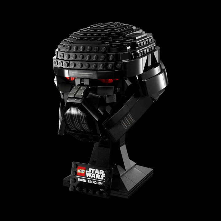 Fully assembel Dark trooper helmet 75343 with all element