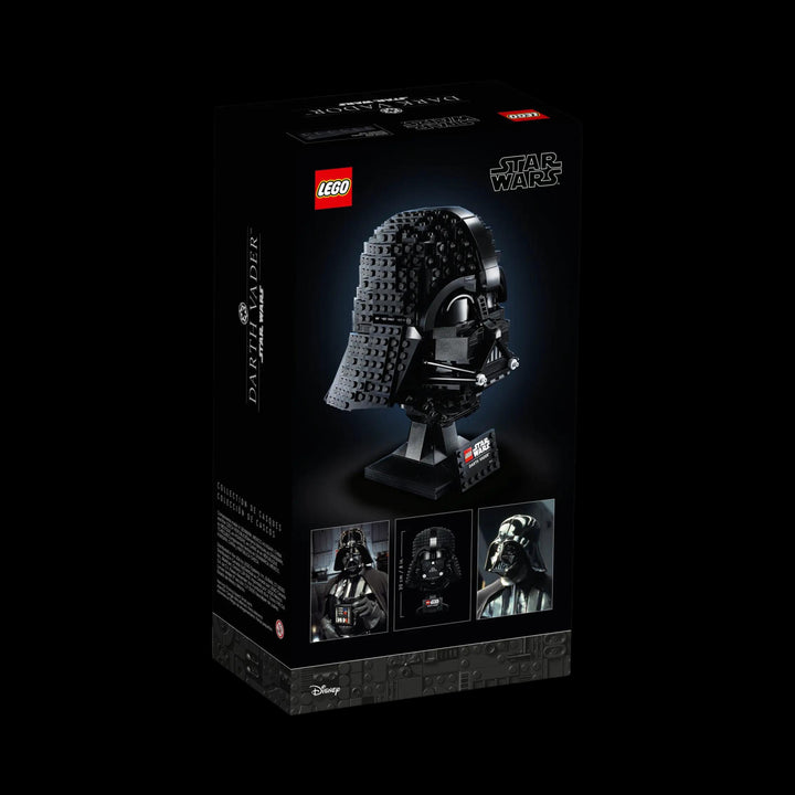 lego box of Darth vader helmet 75304