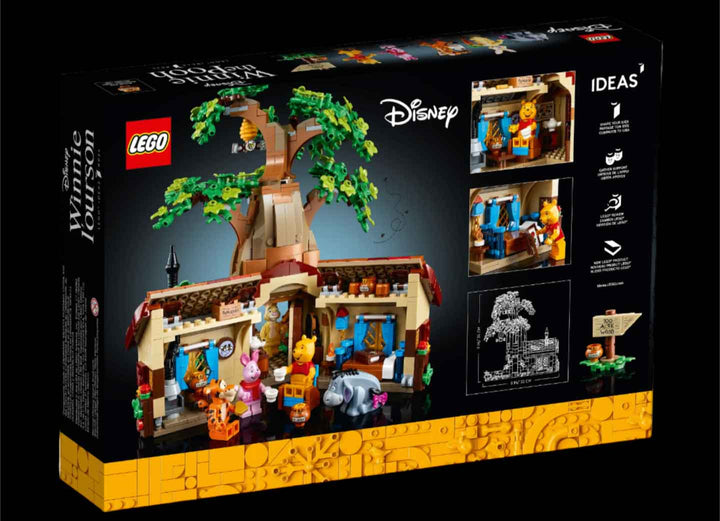 LEGO Disney Winnie the Pooh box, back