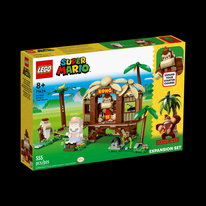 lego box of Donkey Kong's Tree House Expansion Set 71424