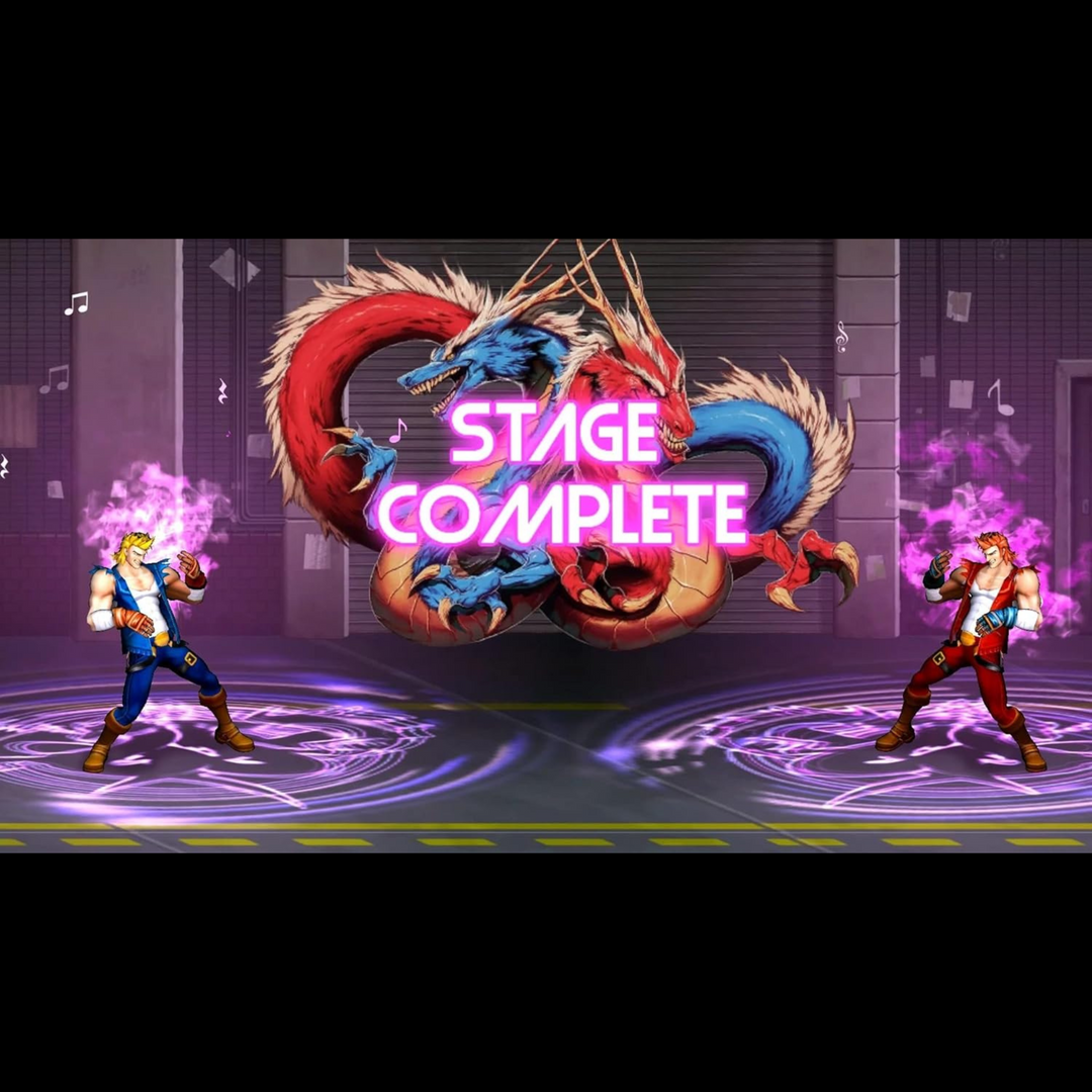 Game play of Double Dragon Neon Collector's Edition 