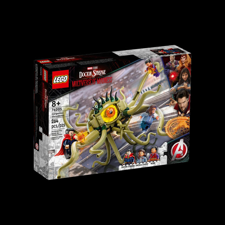 Lego box of Dr. Strange gargantos showdown