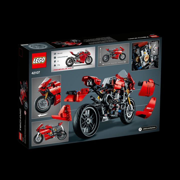 Lego box of Ducati Panigale V4 R