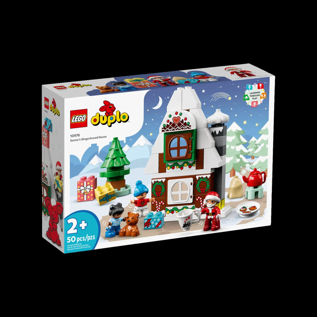 lego box of Duplo Santa's Gingerbread House 10976