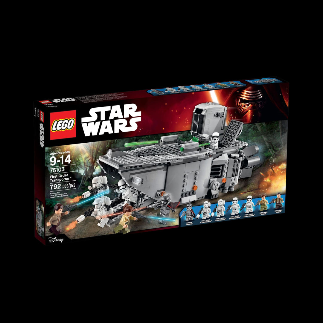 lego box of First order Transporter 75103