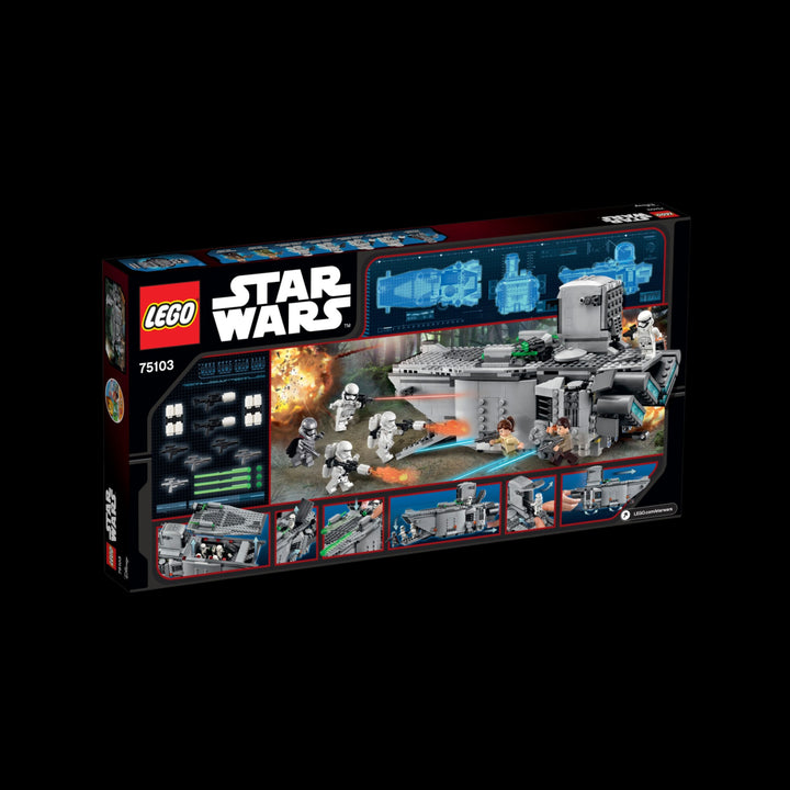 lego box of First order Transporter 75103