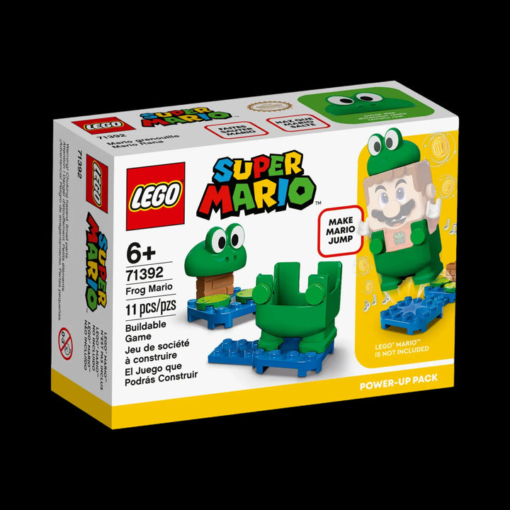 lego box of Frog Mario power up suit 71392