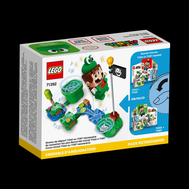 lego box of Frog Mario power up suit 71392