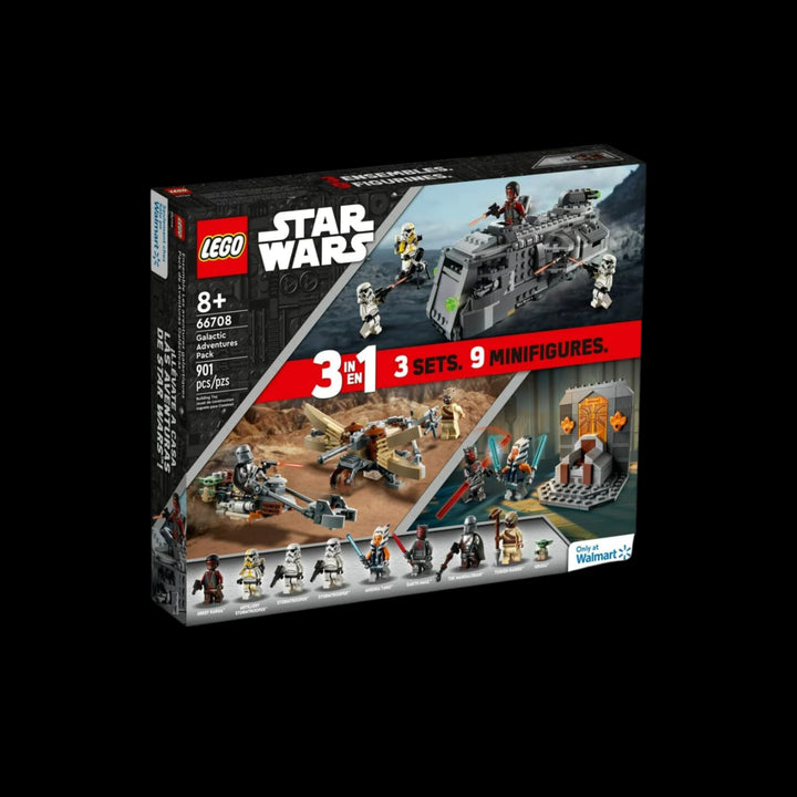 Lego box of Galactic adventures pack 66708