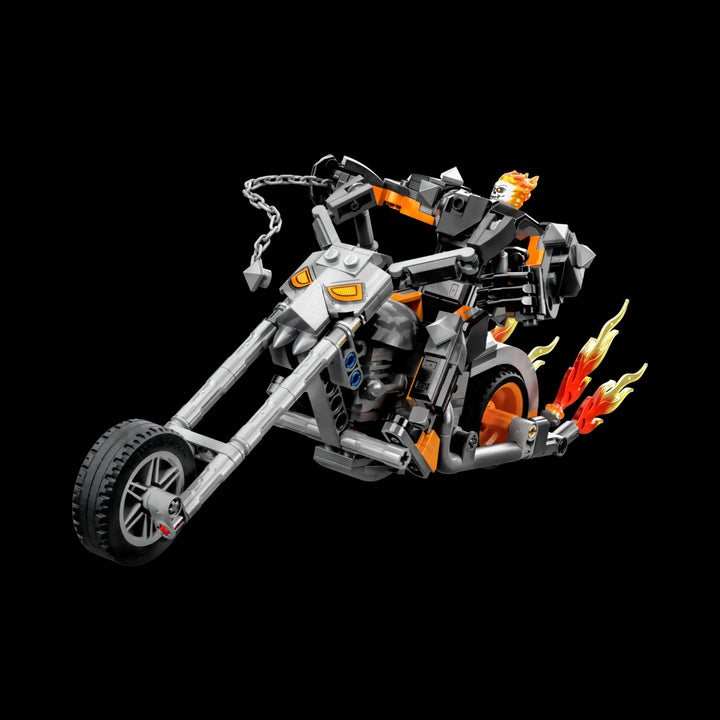 Fully assembel Ghost Rider Mech & Bike 76245