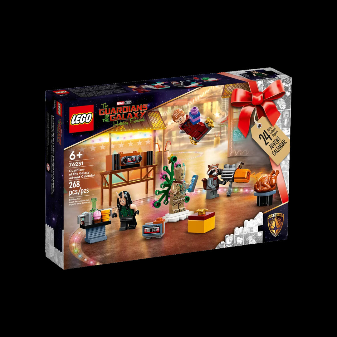 lego box of Guardians of the galaxy advent calendar 76231