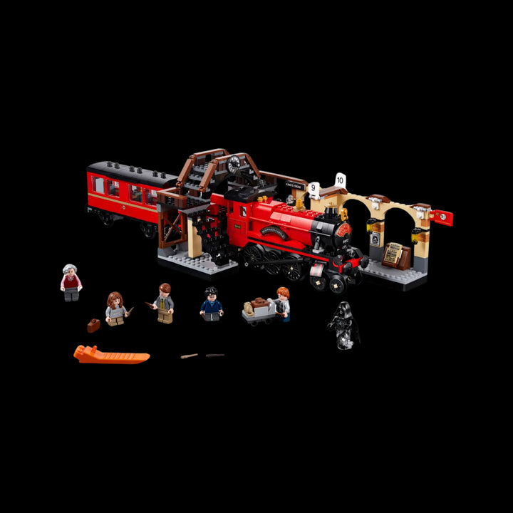 Fully assemble HP hogwarts express 75955 with all element