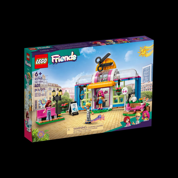 lego box of Hair Salon Friends 41743