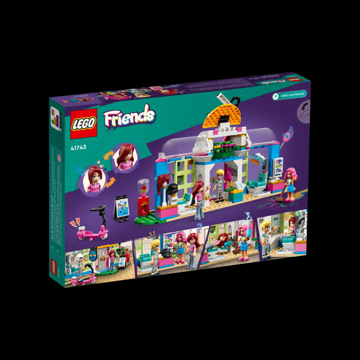 lego box of Hair Salon Friends 41743