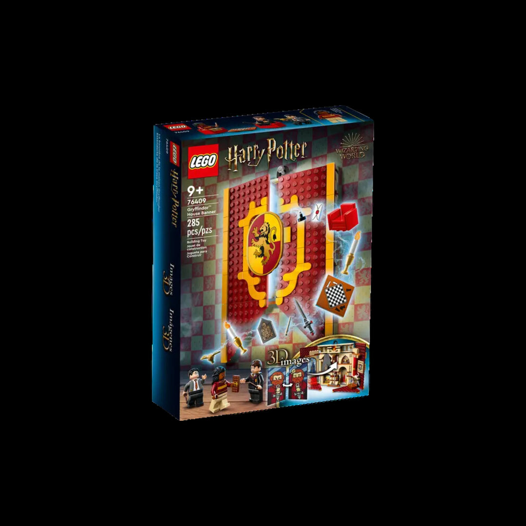 lego box of Harry Potter Gryffindor House Banner 76409