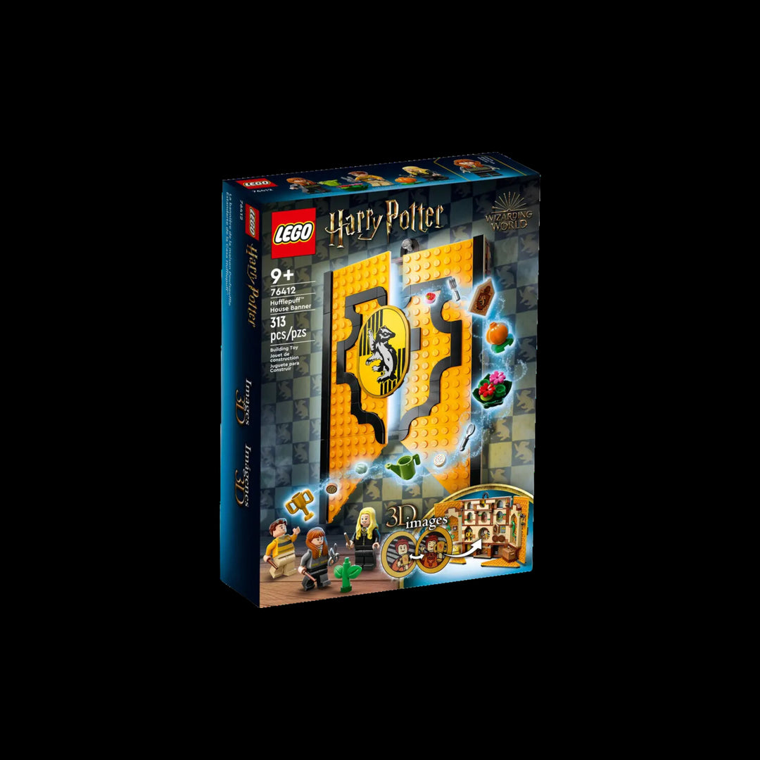 lego box of Harry Potter Hufflepuff House Banner 76412