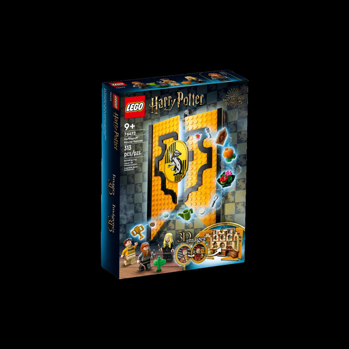 lego box of Harry Potter Hufflepuff House Banner 76412