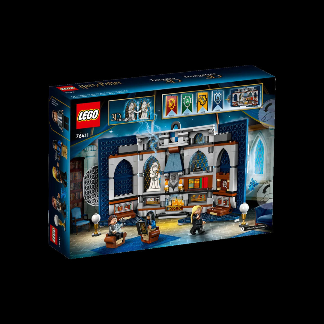 lego box of Harry Potter Ravenclaw House Banner 76411