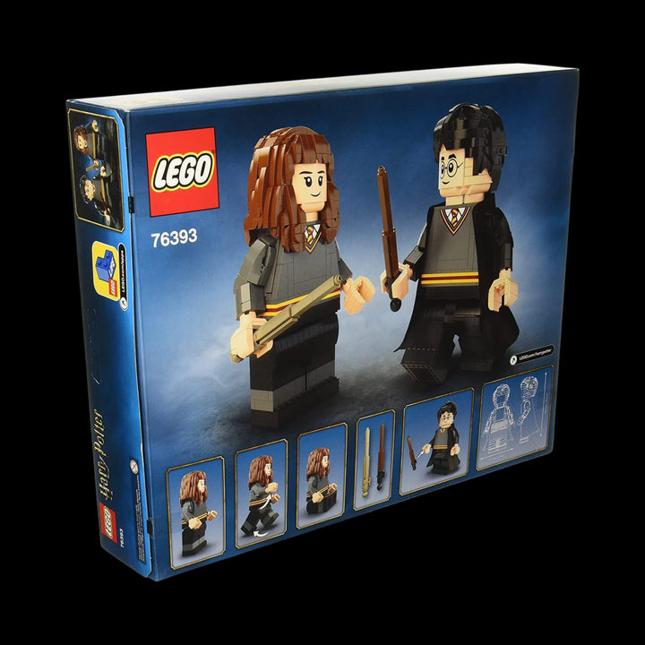 lego box of Harry Potter and Hermione Granger big fig 76393