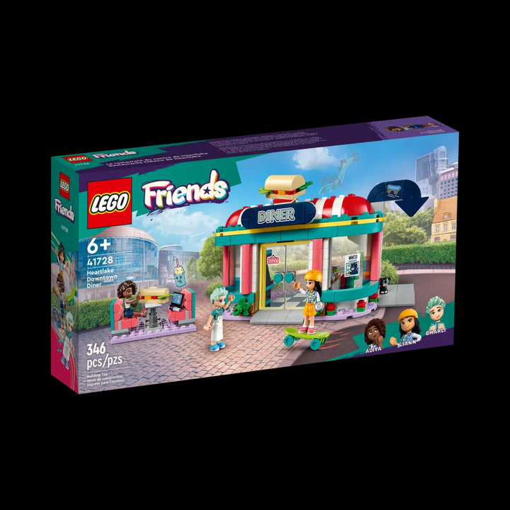 lego box of Heartlake Downtown Diner 41728