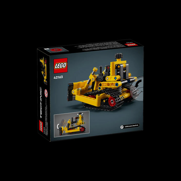 lego box of Heavy-Duty Bulldozer 42163