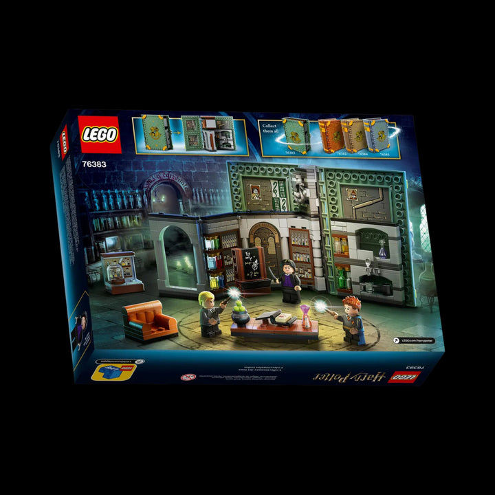 Lego box of Hogwarts Moment Potions class 76383