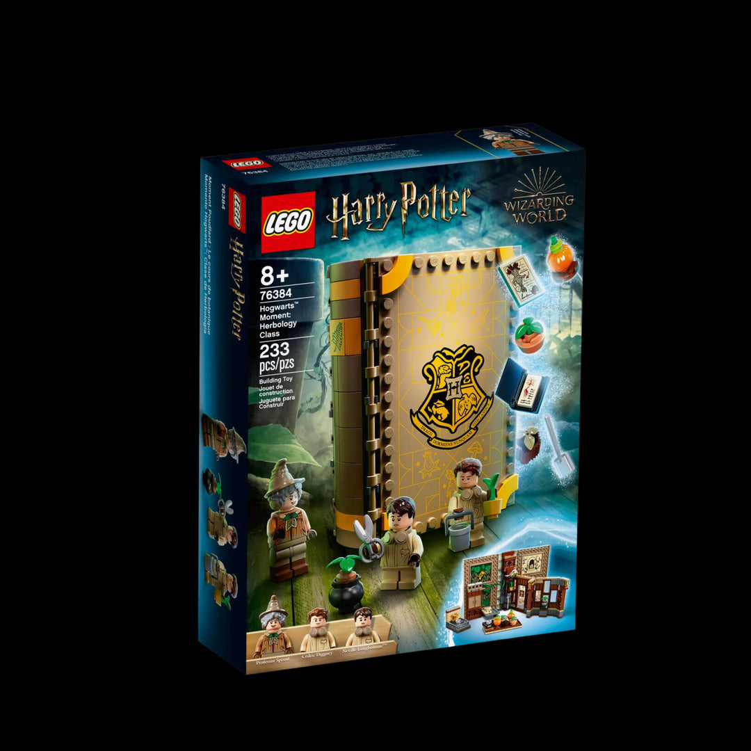 Lego box of Hogwarts Moment herbology class 76384 