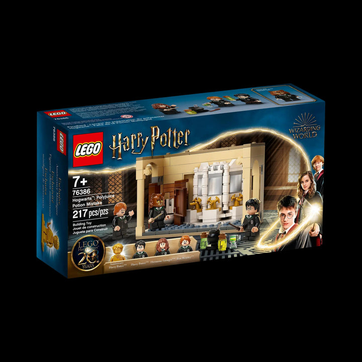 Lego box of Hogwarts poly juice potion mistake 76386