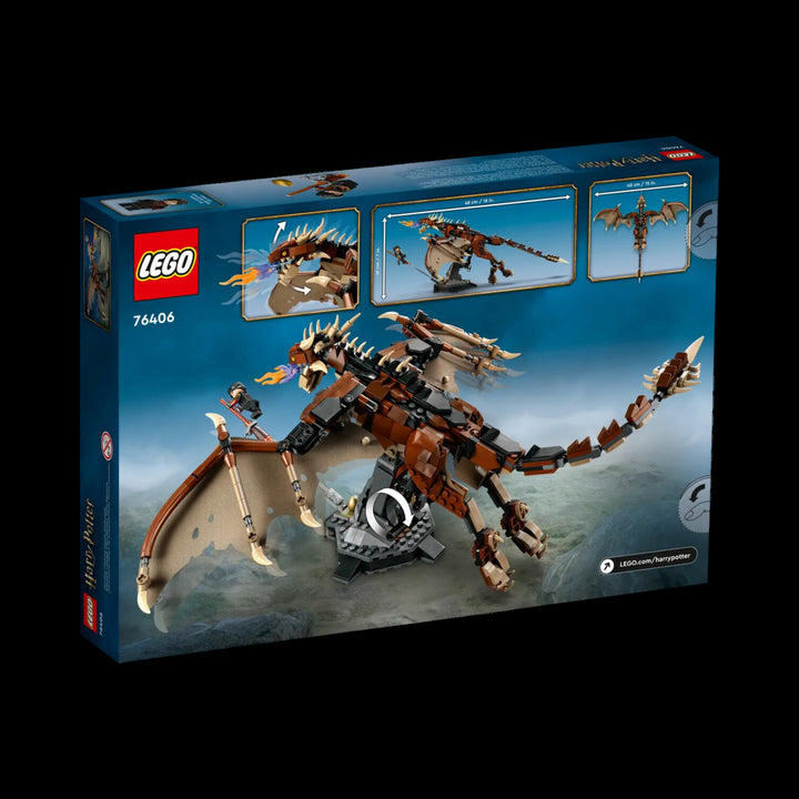 lego box of Hungarian Horntail Dragon 76406