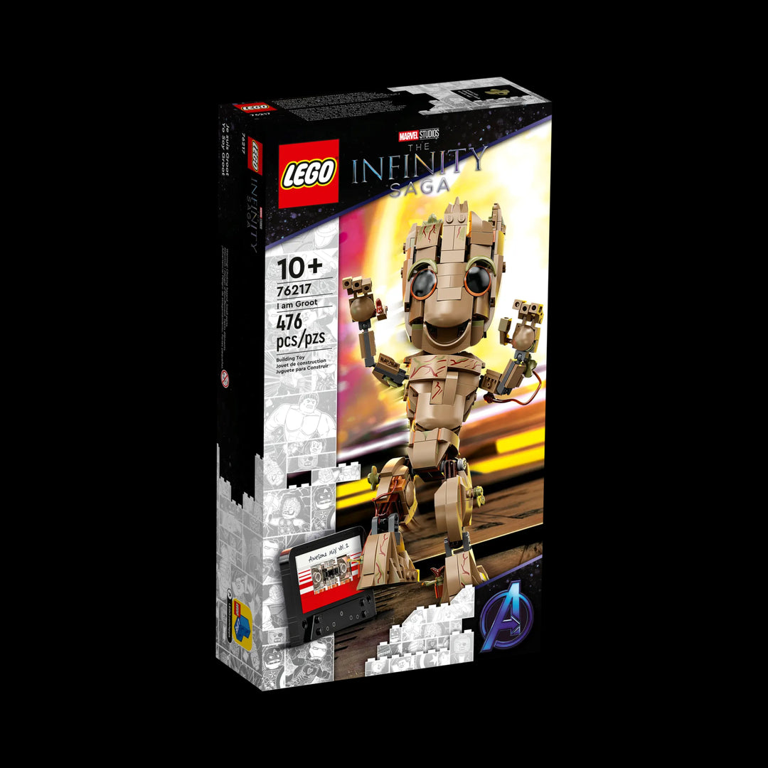 lego box of I am Groot 76217