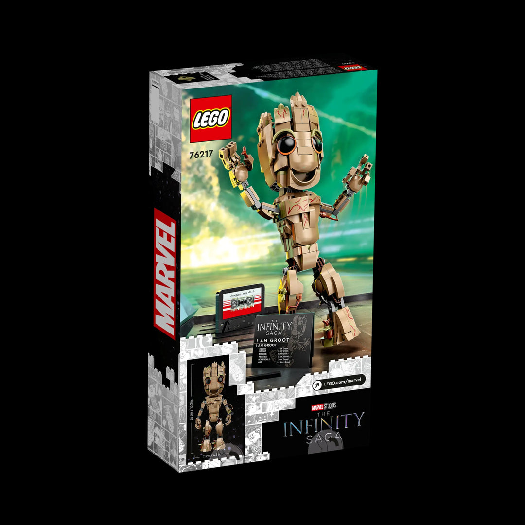 lego box of I am Groot 76217