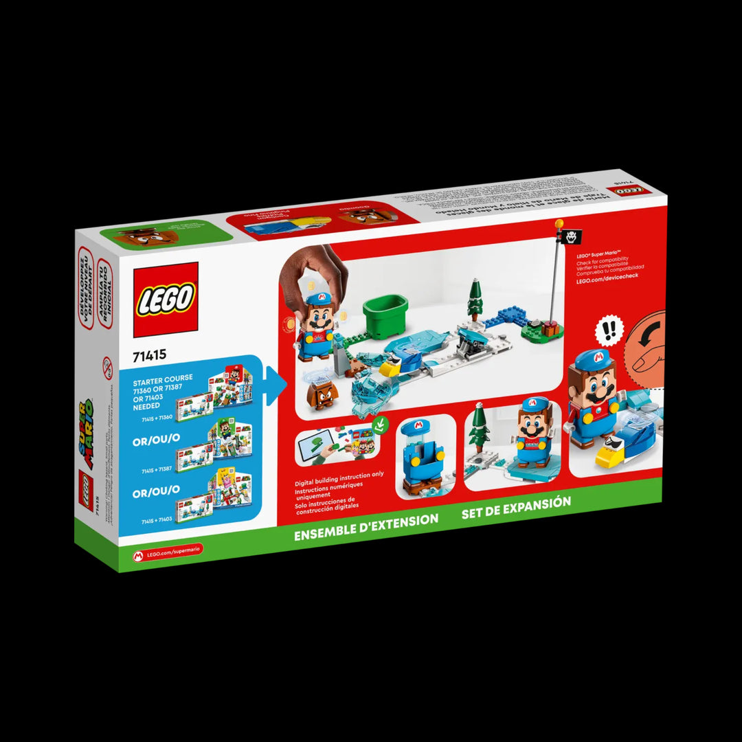 LEGO BOX OF ICE MARIO SUIT 71415
