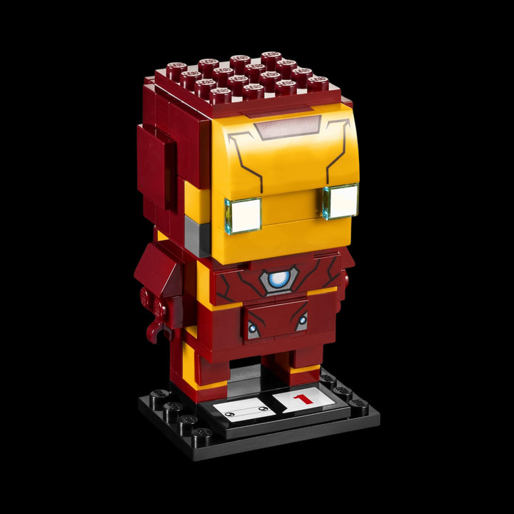 FULLY ASSEMBEL OF IRON MAN 41590 WITH ALL ELEMENTS