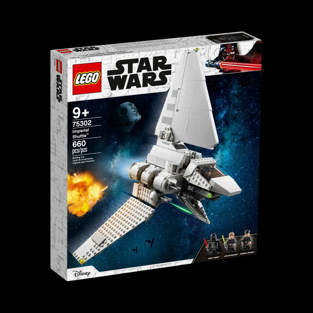 lego box of Imperial shuttle 75302