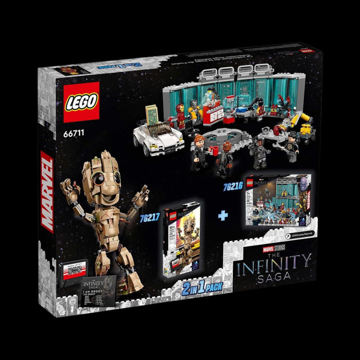 lego box of Infiniity saga collection 2 in 1 66711