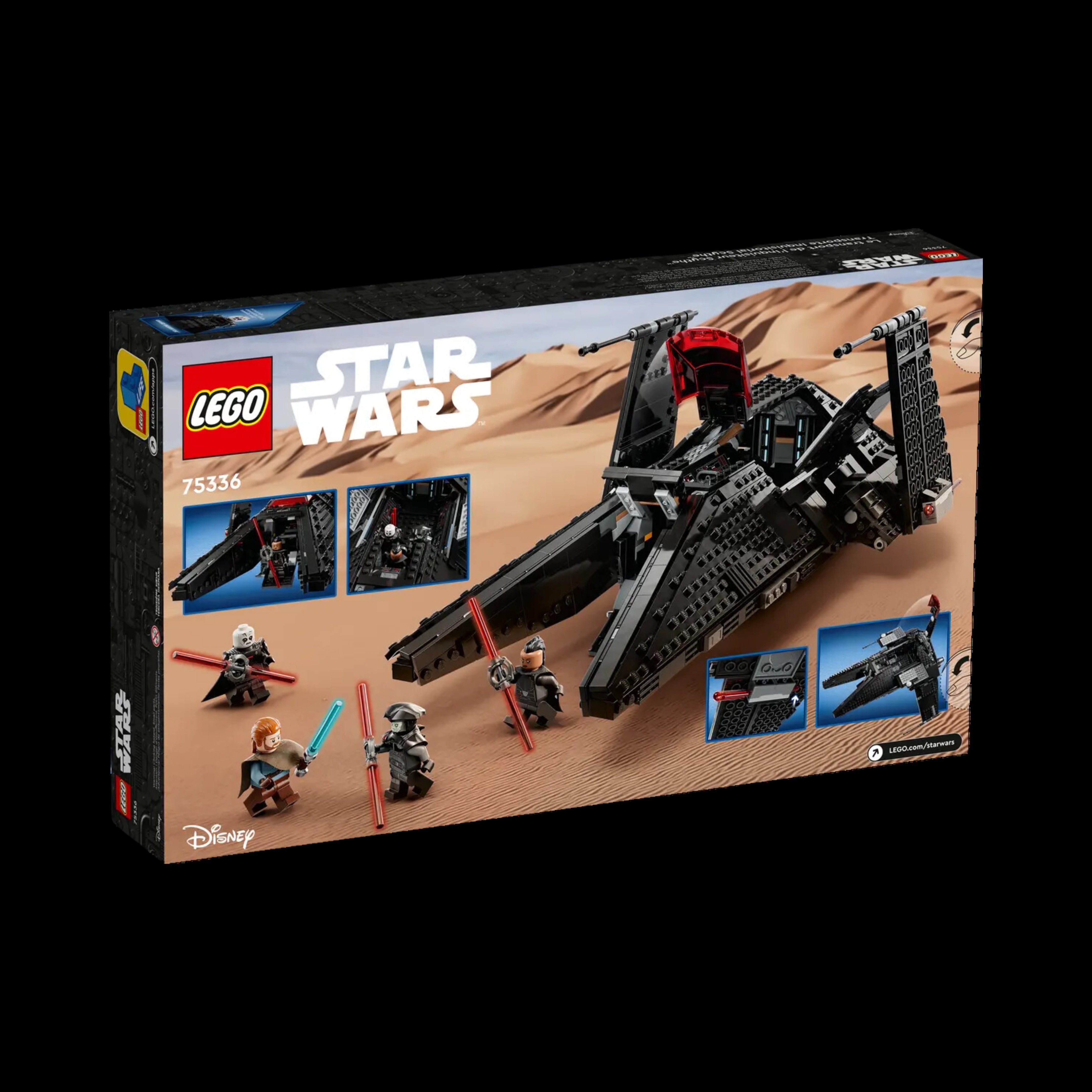 Star Wars™ Inquisitor Transport Scythe™ 75336 – Noble Nostalgics