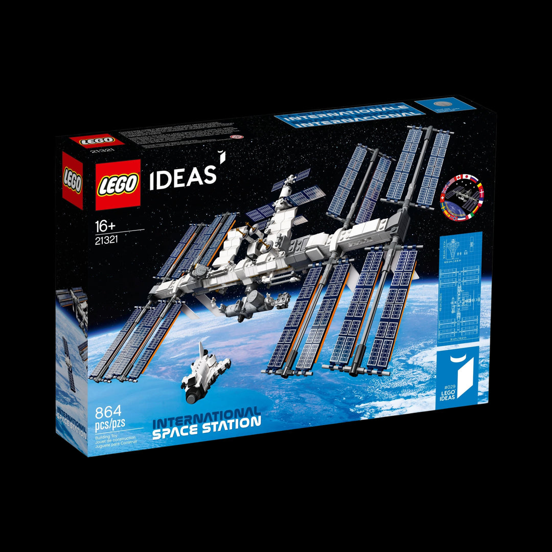 lego box of International Space Station 21321