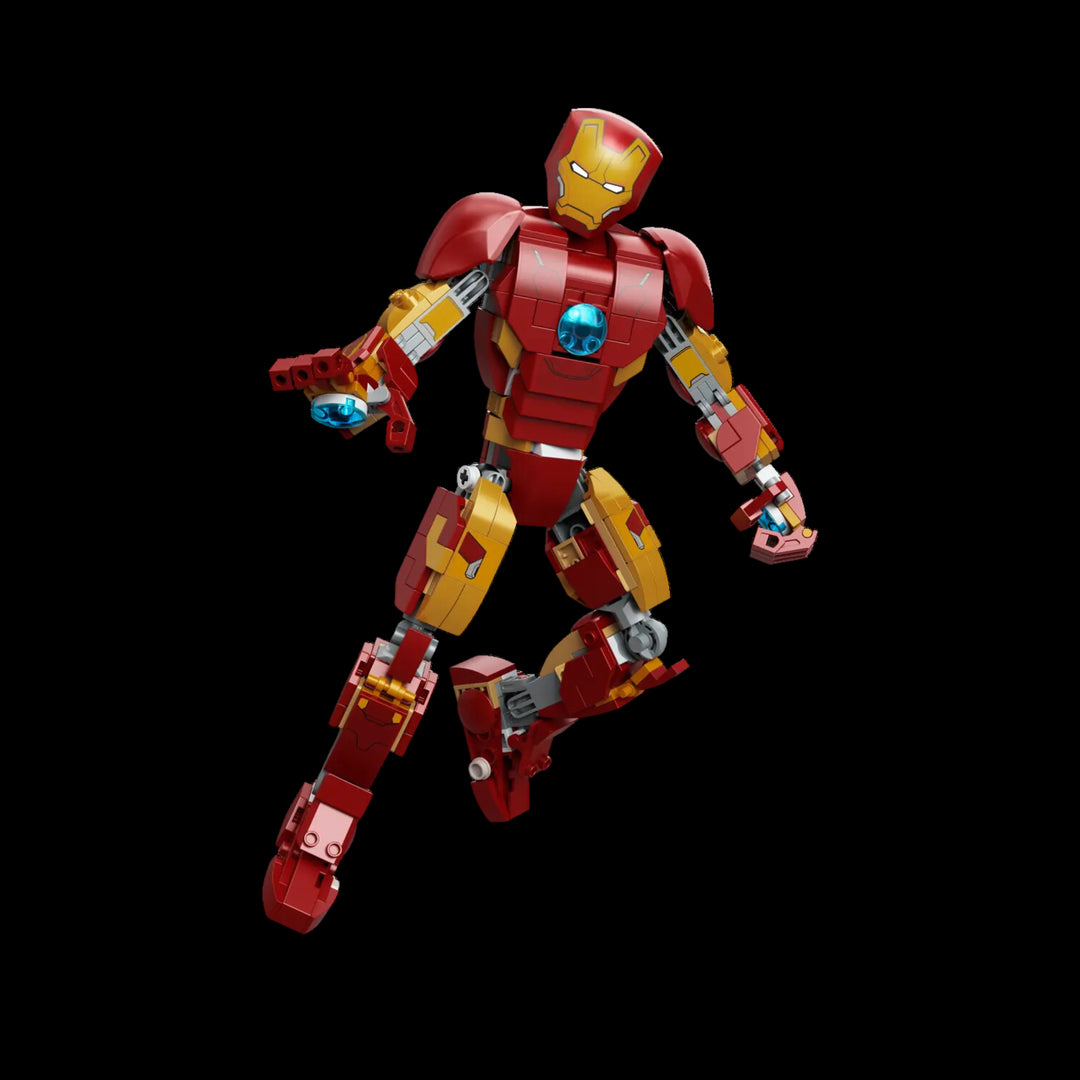 Ready for action Iron Man figure 76206