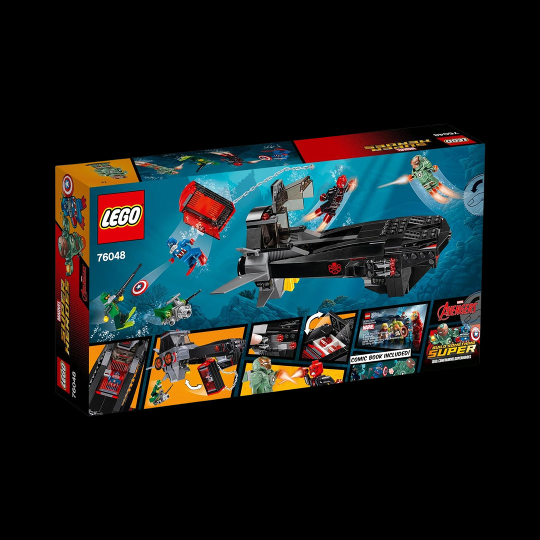 lego box of Iron Skull sub attack 76048