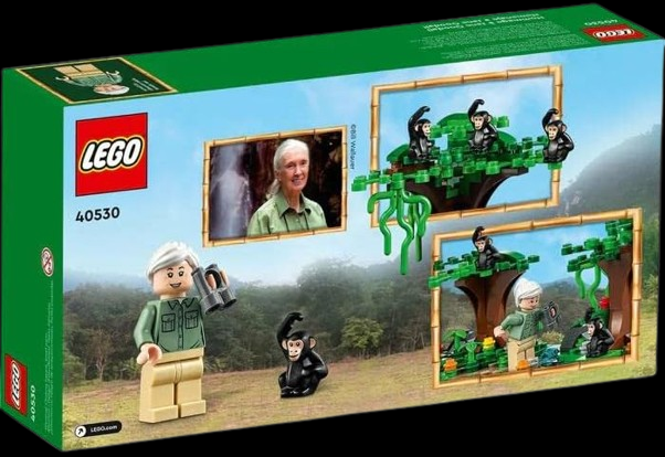 lego box of Jane Goodall Tribute 40530