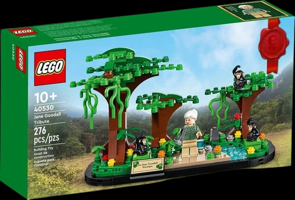 lego box of Jane Goodall Tribute 40530