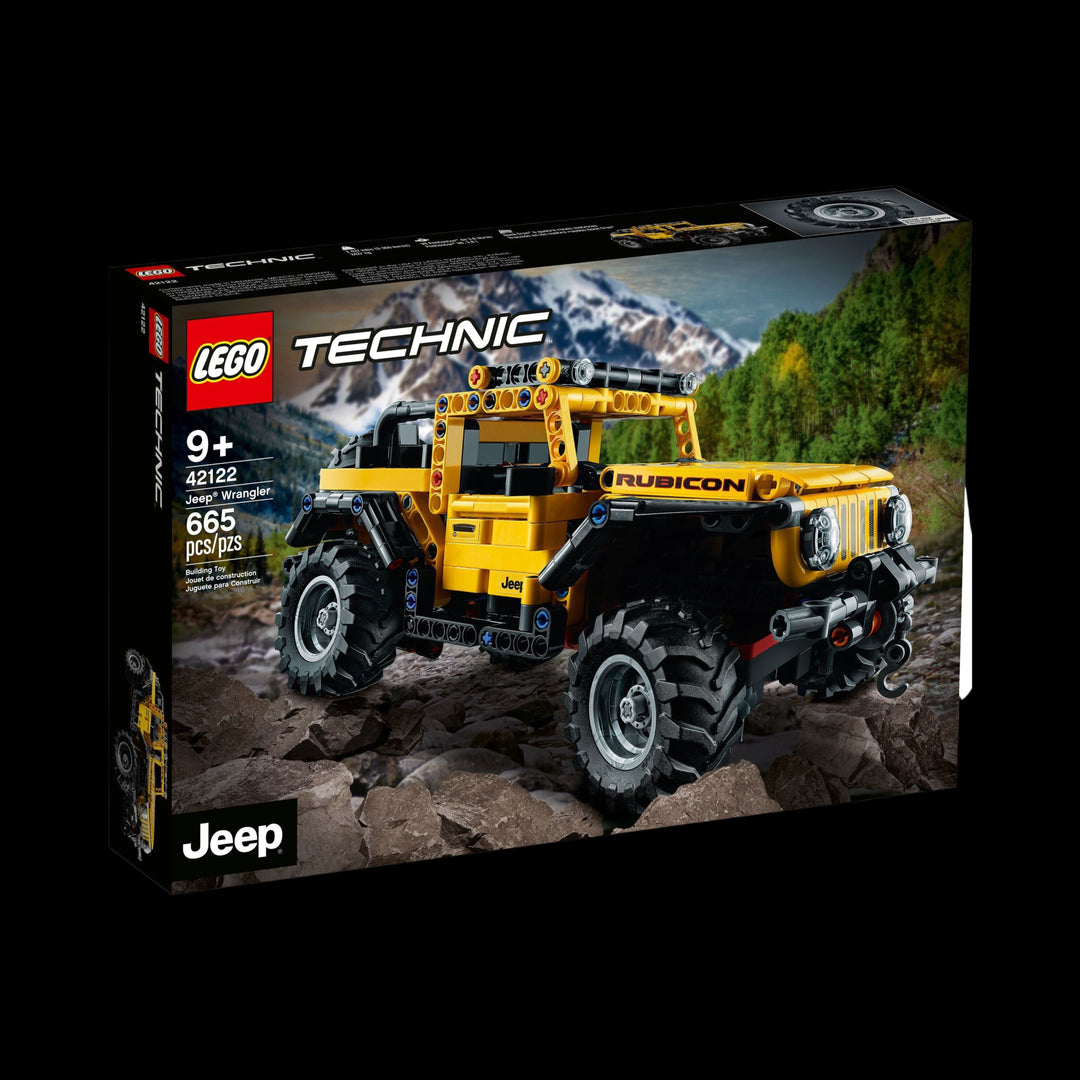 Lego box of Jeep Wrangler